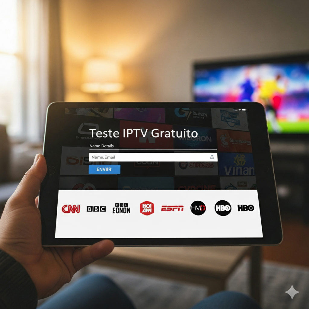 Teste IPTV Gratuito