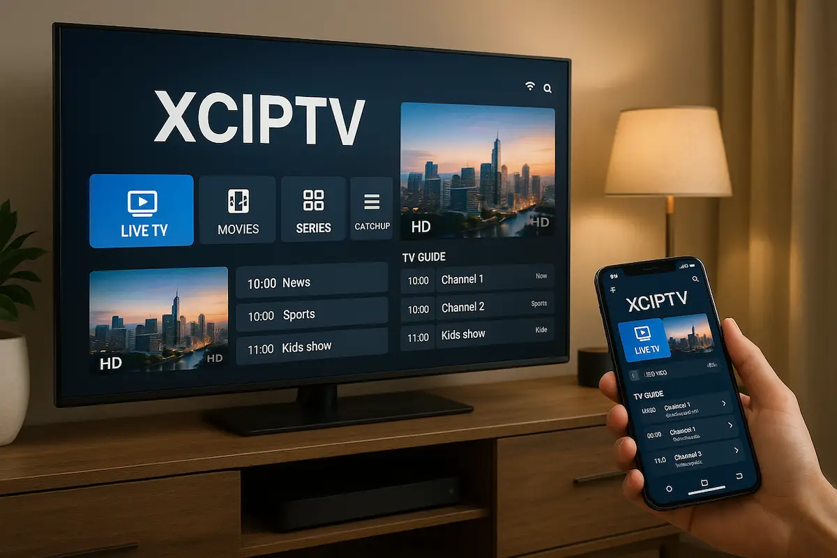 Teste Grátis de IPTV no XCIPTV 2025