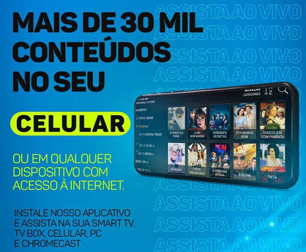 IPTV com filmes e séries grátis 2025