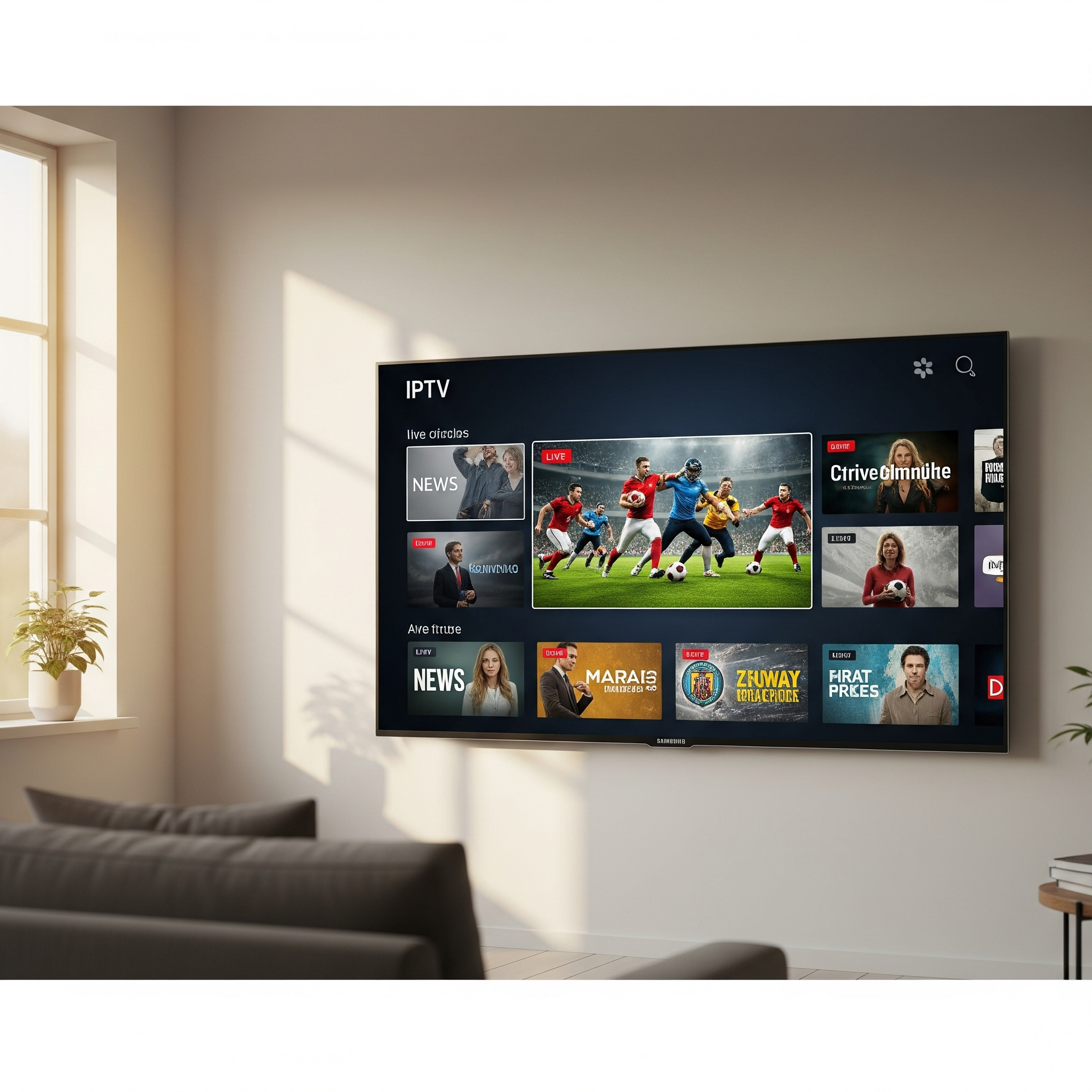 IPTV na sua TV Samsung