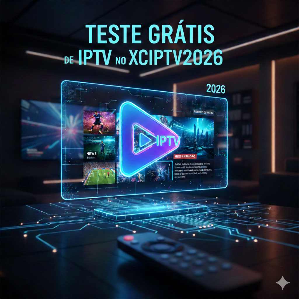 Teste Grátis de IPTV no XCIPTV 2026