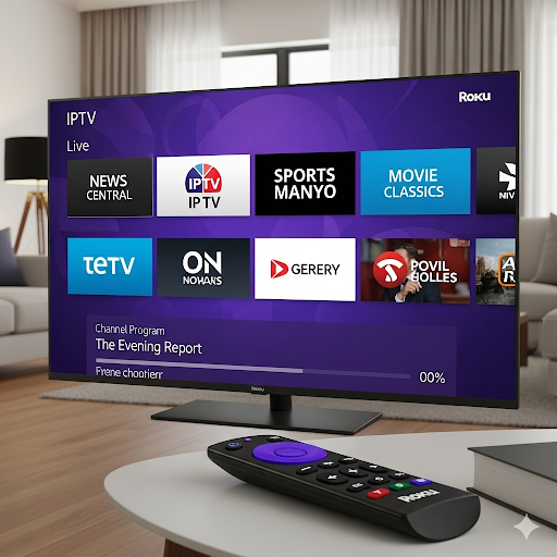 IPTV na TV Roku