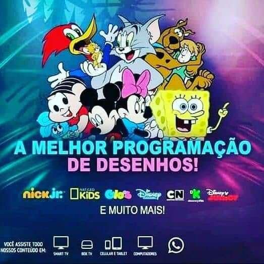 IPTV com Canais Infantis