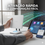 Ativação Rápida e Configuração Fácil