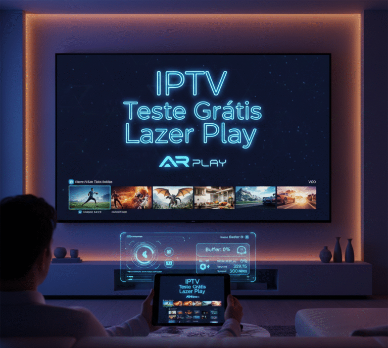 Teste Grátis IPTV Lazer Play 2026